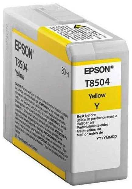 Картридж струйный Epson C13T850400 T850400 Yellow