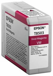 Картридж струйный Epson C13T85030N T850300 пурпурный 