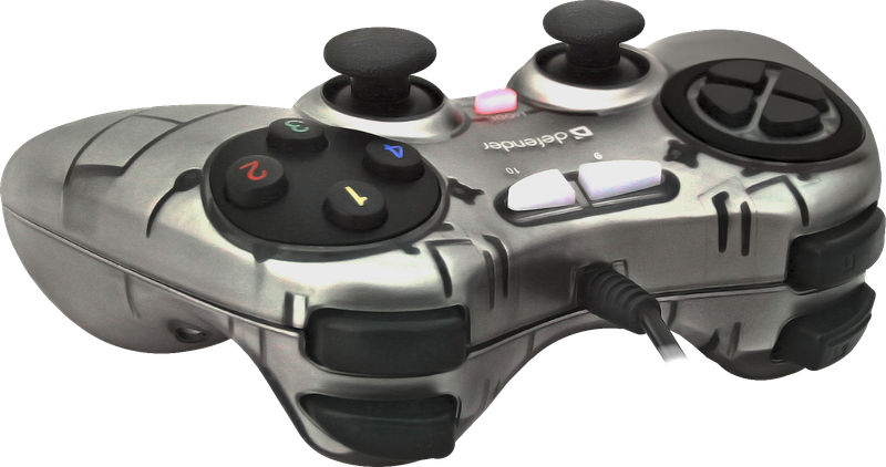 Геймпад Defender Zoom USB Xinput серый купить,NaN