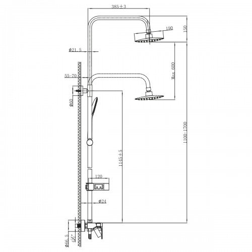 Смеситель Lemark Tropic LM7002BL черный купить,NaN