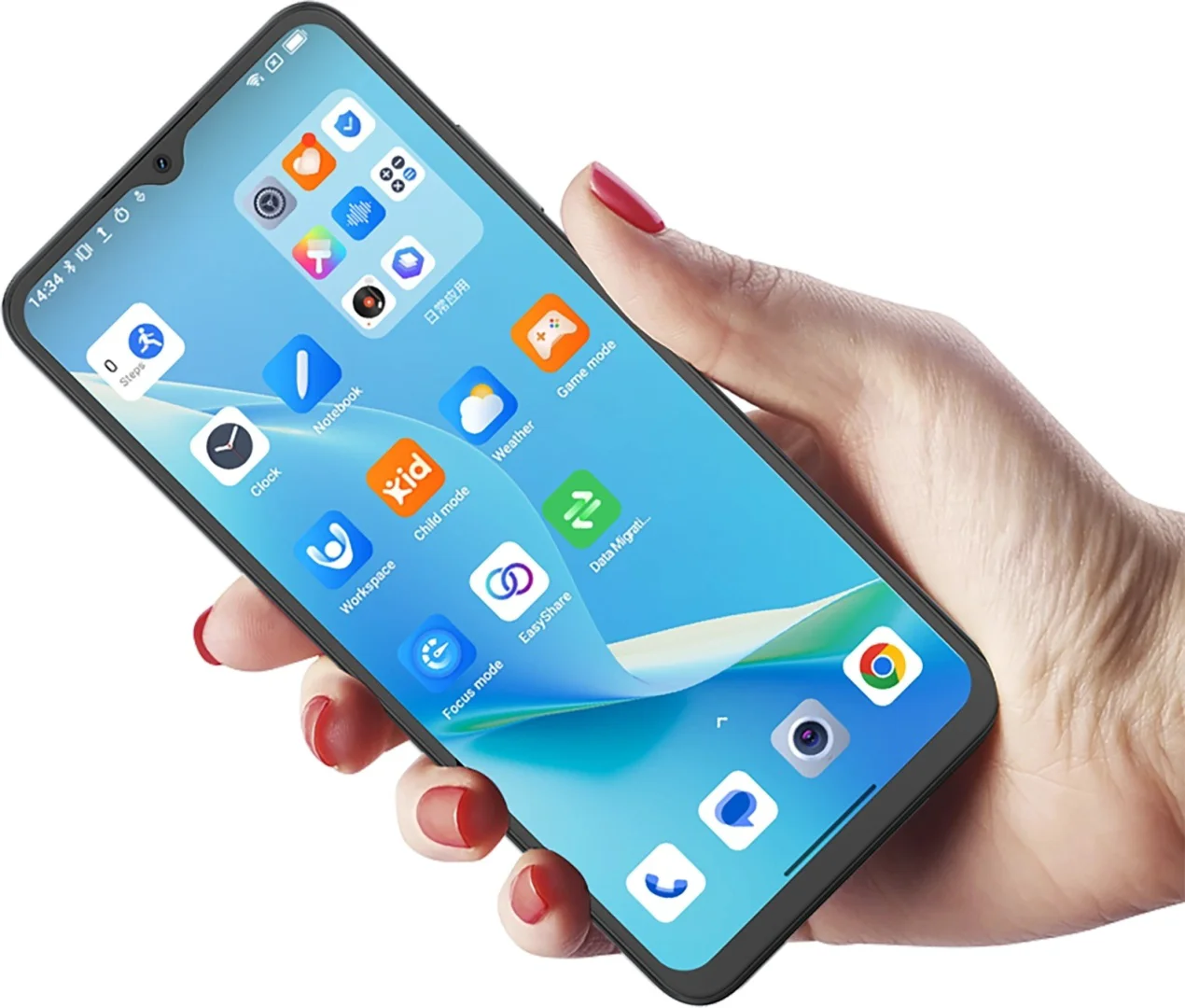 Смартфон Blackview Oscal Flat 2 6/256Gb Ripple Blue + подарок купить,NaN