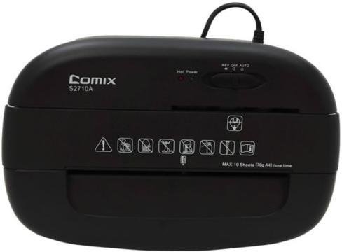 Шредер Comix S2710A чёрный купить,0