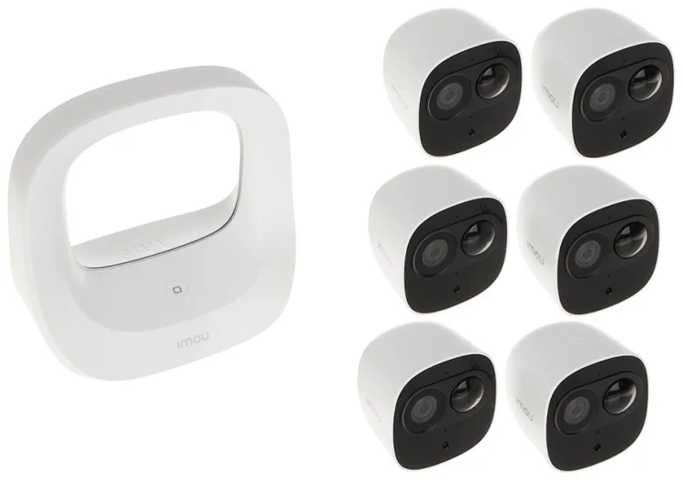 Камера видеонаблюдения Imou Cell Pro, White-Black