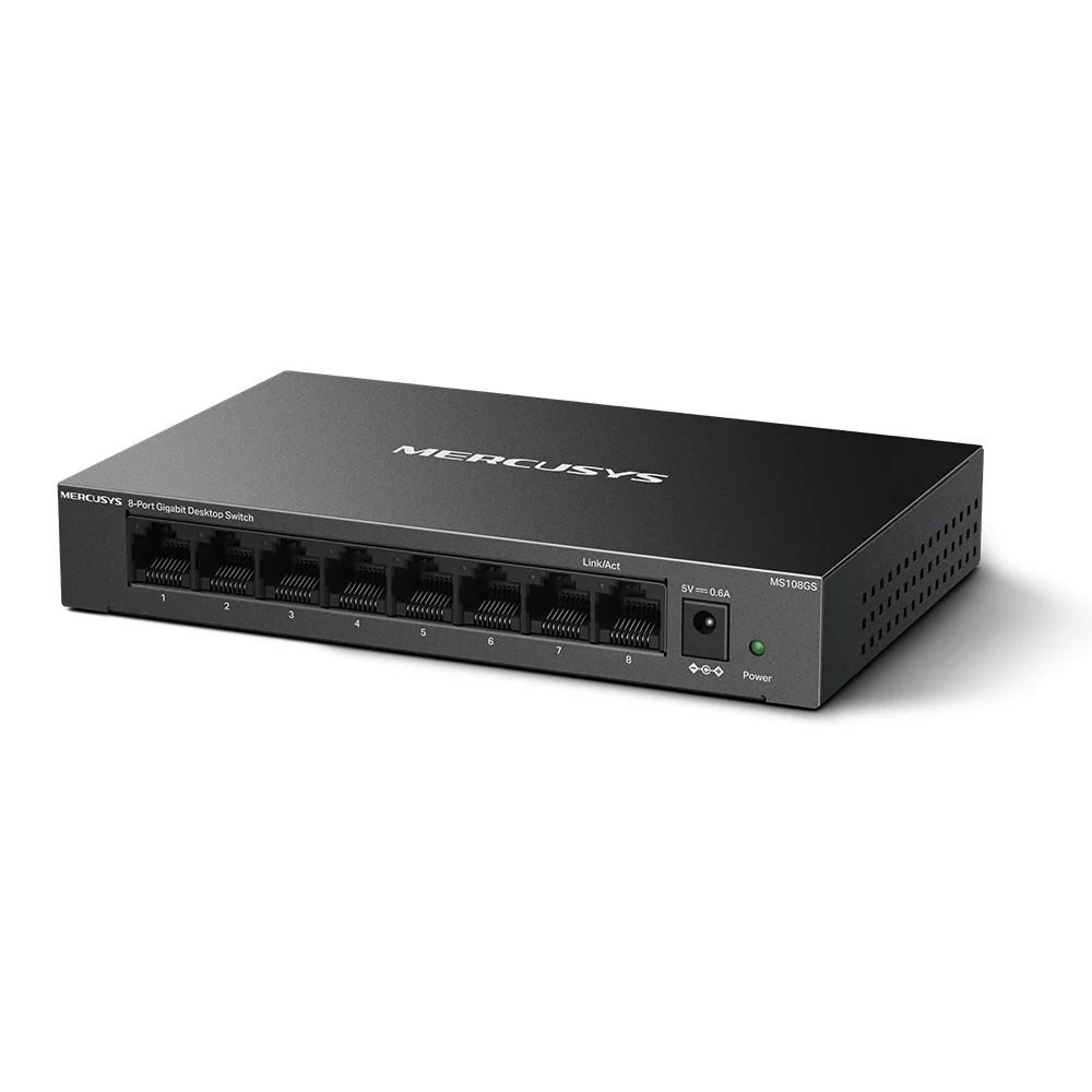 Коммутатор Mercusys MS108GS Black купить,0