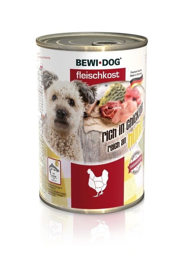 Консервы Bewi Dog с курицей 800г купить,NaN