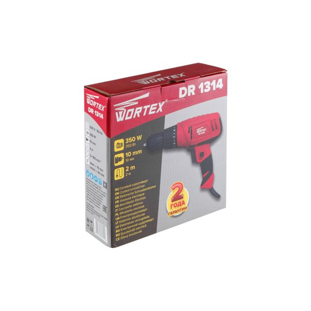 Дрель-шуруповерт Wortex DR 1314 купить,NaN