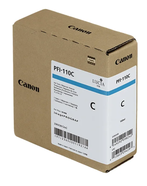 Чернильный картридж Canon PFI-110 Cyan