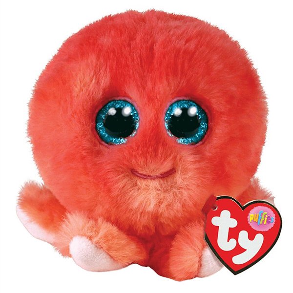 Мягкая игрушка TY Puffies Осьминог Шелдон 10см купить,NaN