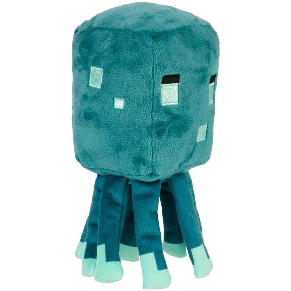 Мягкая игрушка Minecraft Glow Squid 18см купить,NaN