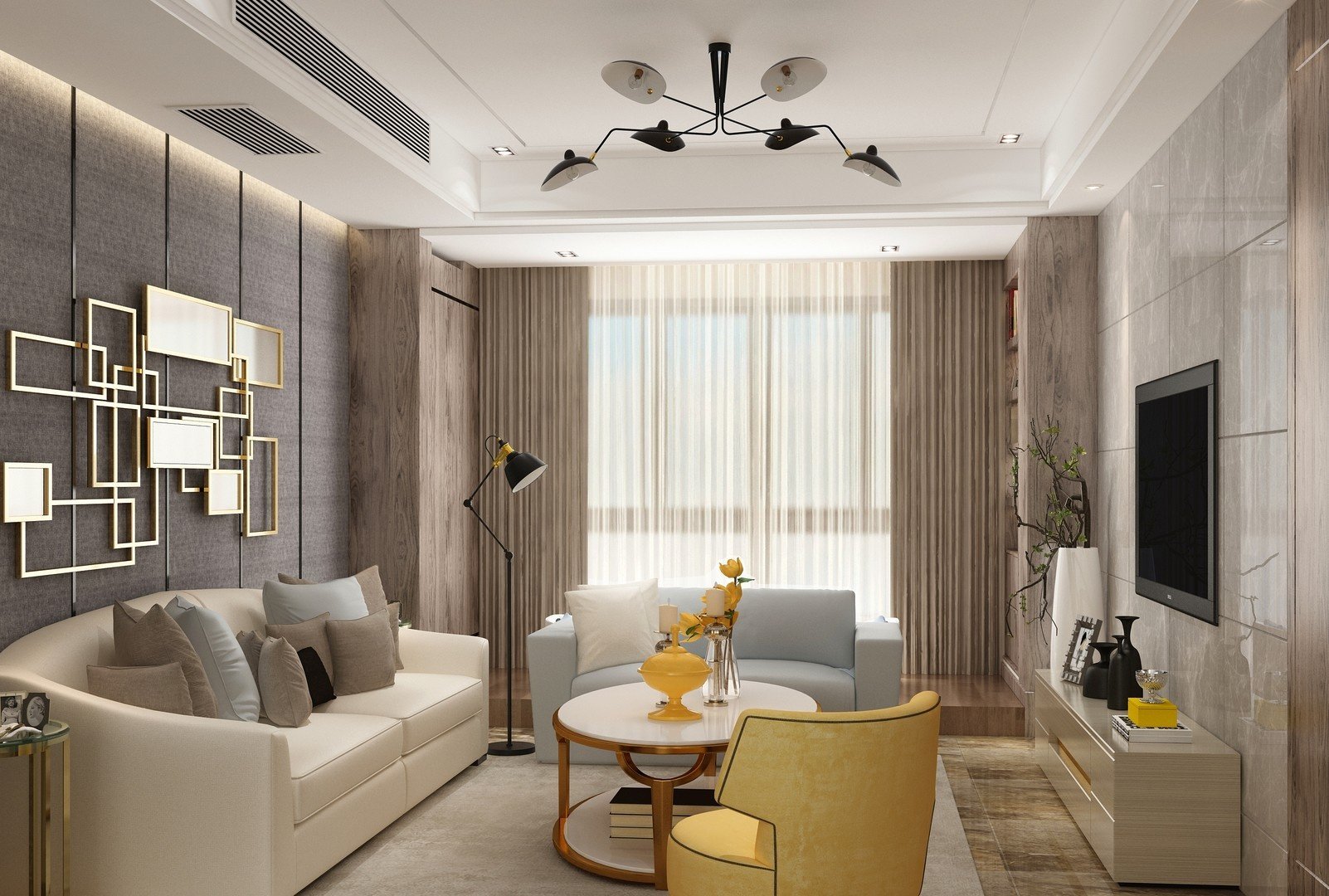 Люстра потолочная ST Luce E27, кол-во ламп: 6 шт купить,NaN