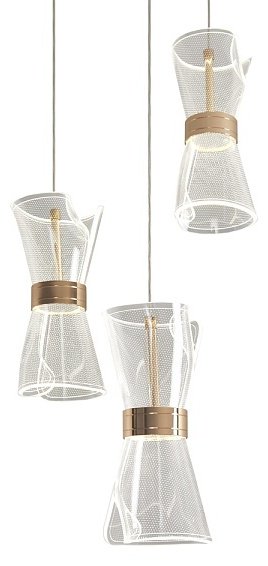 Люстра подвесная Freya LED, кол-во ламп: 3 шт купить,NaN