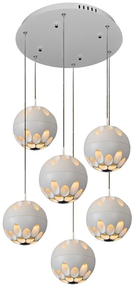 Люстра подвесная SVET KZ LED, кол-во ламп: 6 шт купить,NaN
