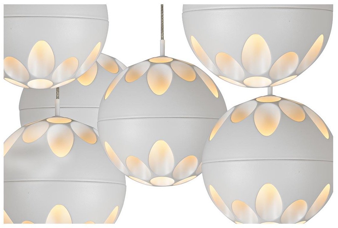 Люстра подвесная SVET KZ LED, кол-во ламп: 6 шт купить,NaN