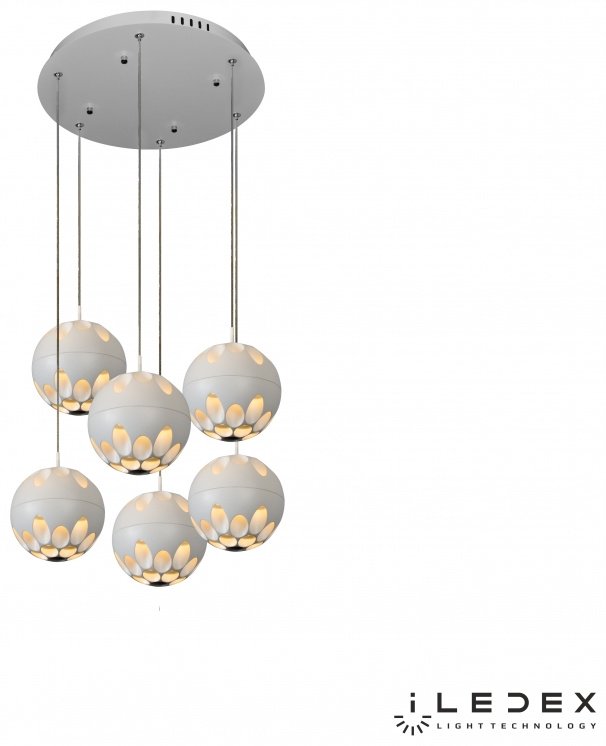 Люстра подвесная SVET KZ LED, кол-во ламп: 6 шт купить,NaN