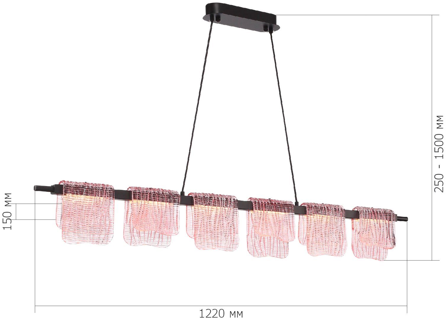 Люстра на штанге ST Luce LED, кол-во ламп: 1 шт купить,NaN