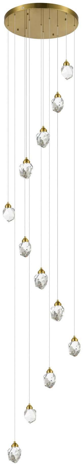 Люстра подвесная SVET KZ LED, кол-во ламп: 12 шт купить,NaN