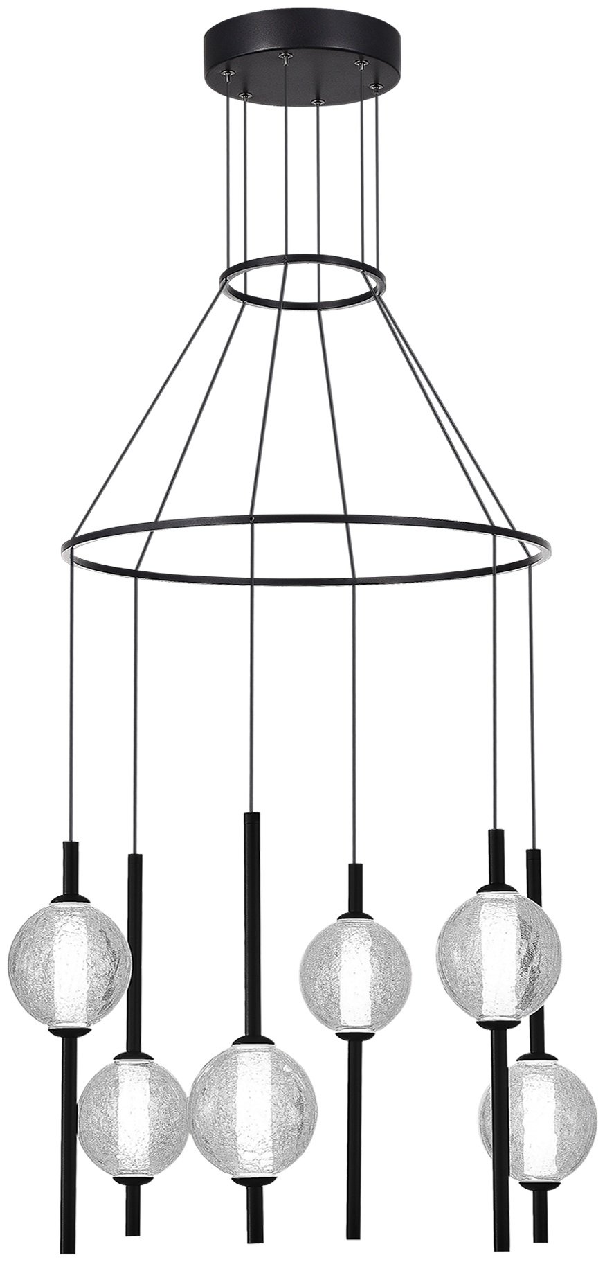 Люстра подвесная ST Luce LED, кол-во ламп: 6 шт купить,NaN