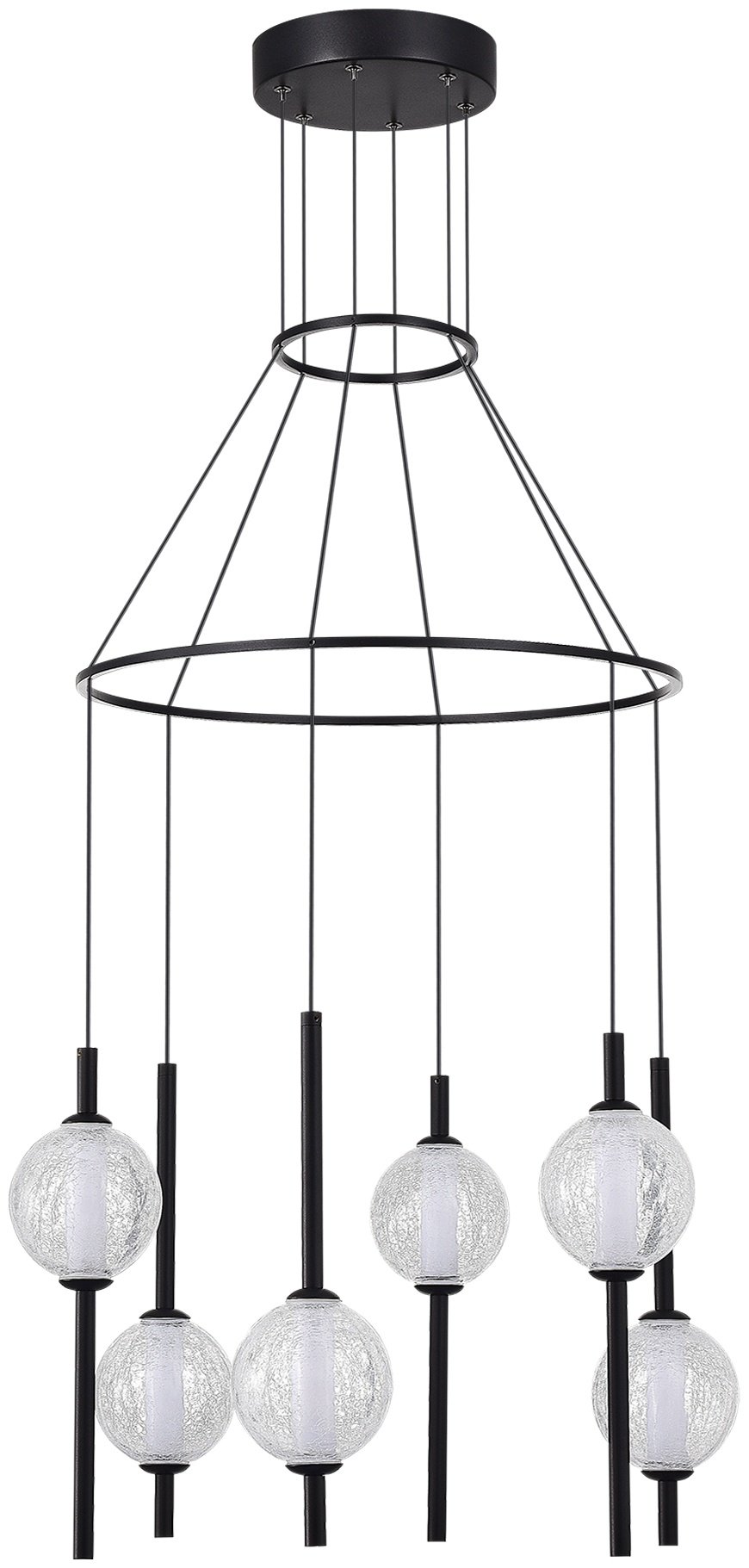 Люстра подвесная ST Luce LED, кол-во ламп: 6 шт купить,NaN