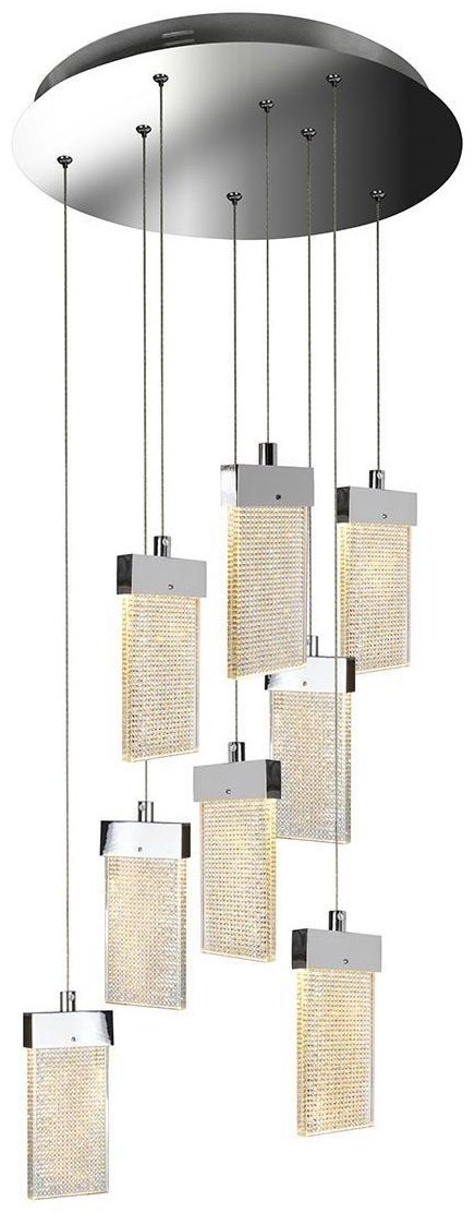 Люстра подвесная iLedex LED, кол-во ламп: 8 шт купить,NaN