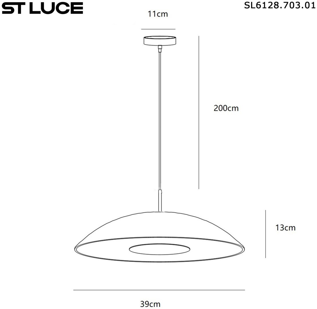 Люстра подвесная ST Luce LED, кол-во ламп: 1 шт купить,NaN