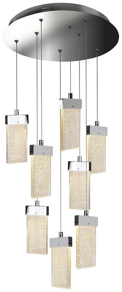 Люстра подвесная iLedex LED, кол-во ламп: 8 шт купить,NaN