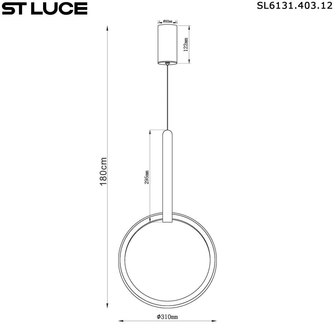 Люстра подвесная SVET KZ LED, кол-во ламп: 1 шт купить,NaN