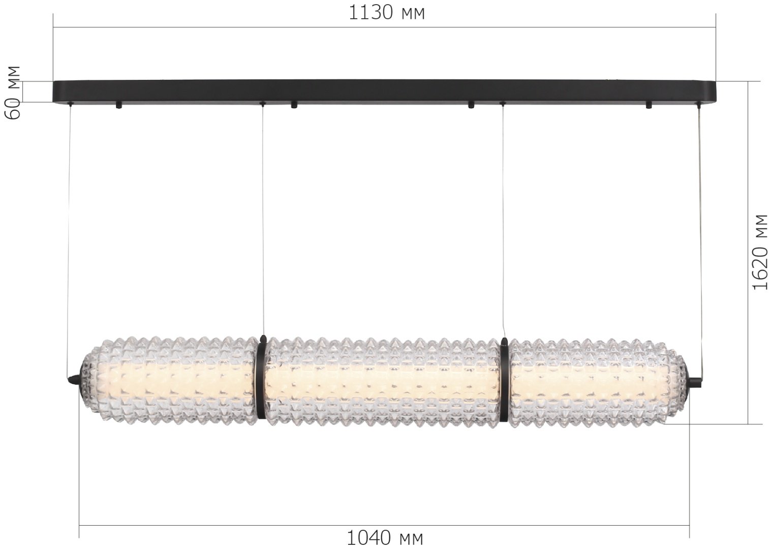 Люстра подвесная ST Luce LED, кол-во ламп: 1 шт купить,NaN