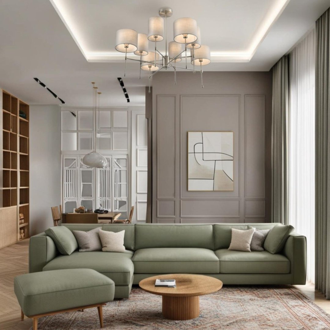 Люстра потолочная Lumion E14, кол-во ламп: 8 шт купить,NaN