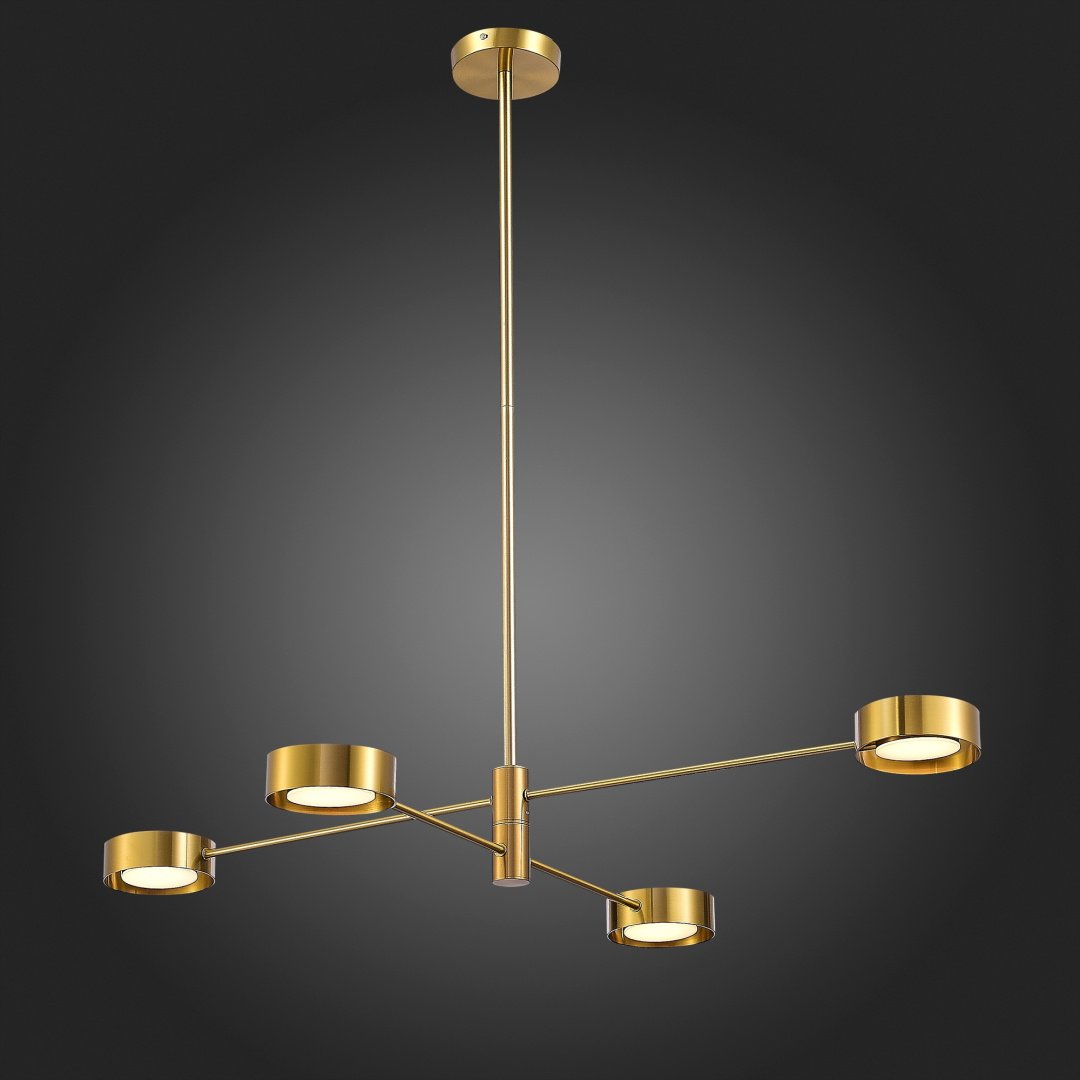 Люстра на штанге ST Luce LED, кол-во ламп: 4 шт купить,NaN