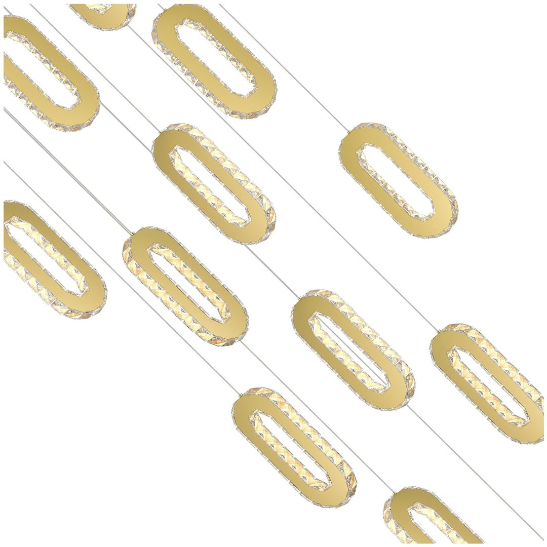 Люстра подвесная SVET KZ LED, кол-во ламп: 12 шт купить,NaN