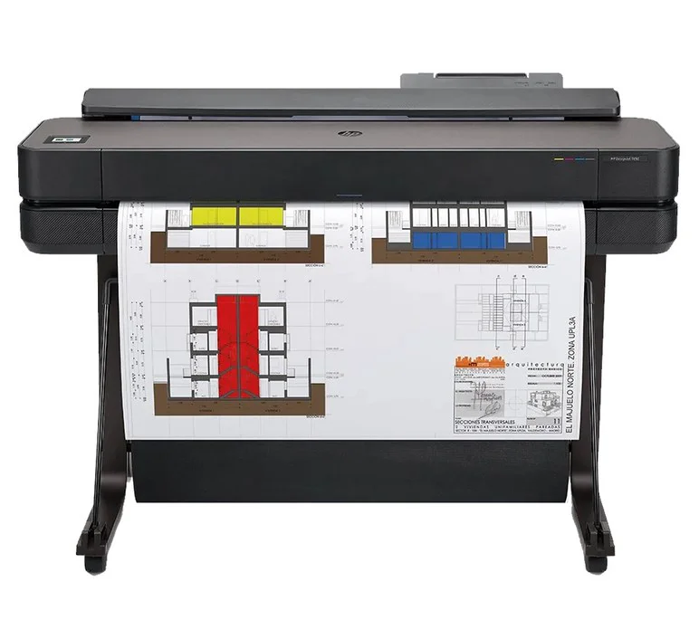 Плоттер HP DesignJet T650 5HB08D чёрный