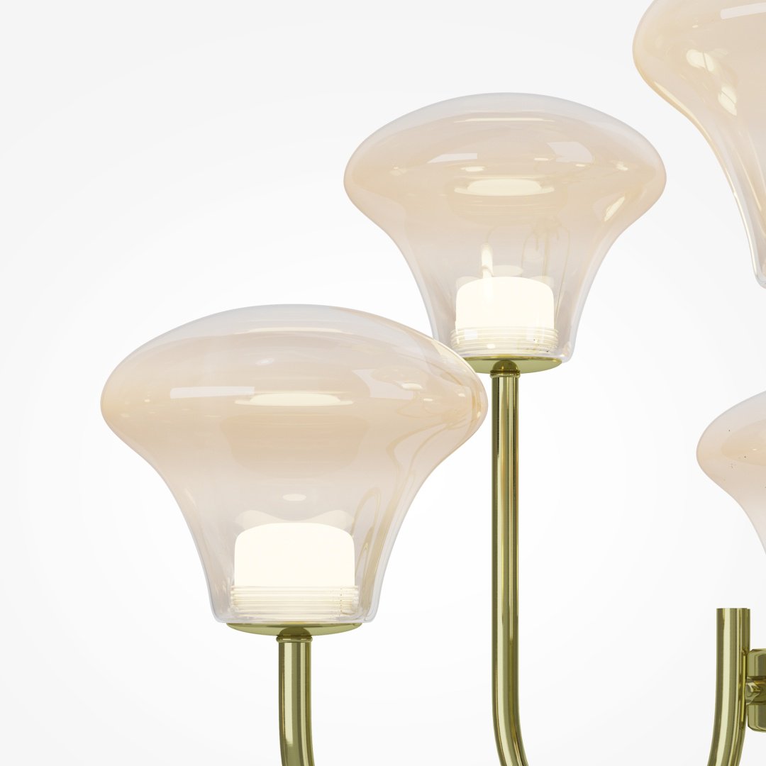 Люстра подвесная Maytoni LED, кол-во ламп: 6 шт купить,NaN