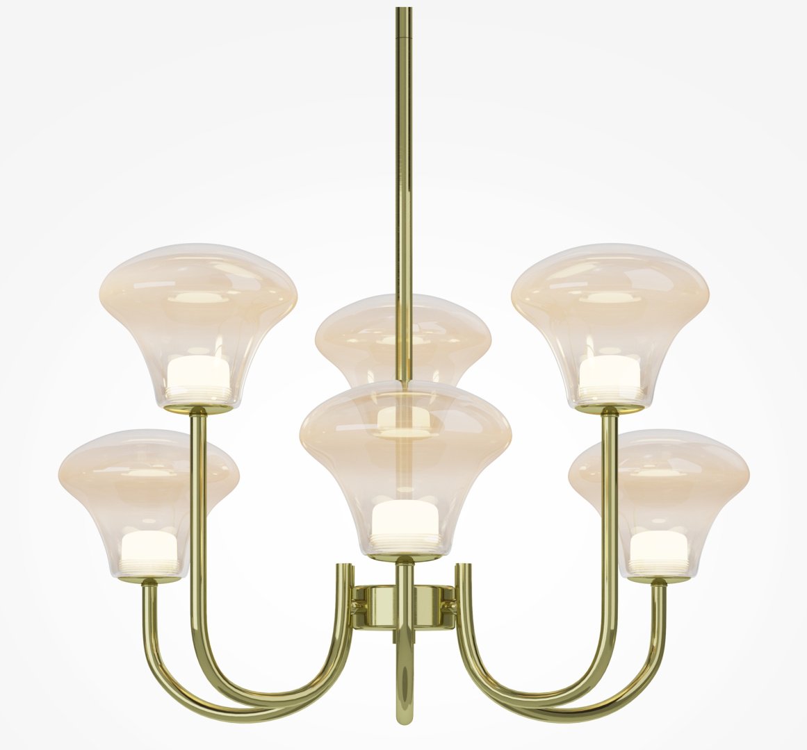 Люстра подвесная Maytoni LED, кол-во ламп: 6 шт купить,NaN