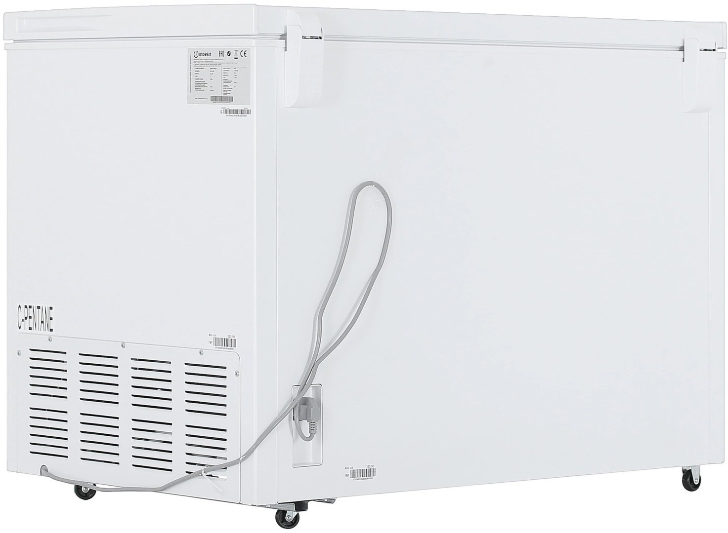 Морозильник Indesit ICF 300 316 л белый