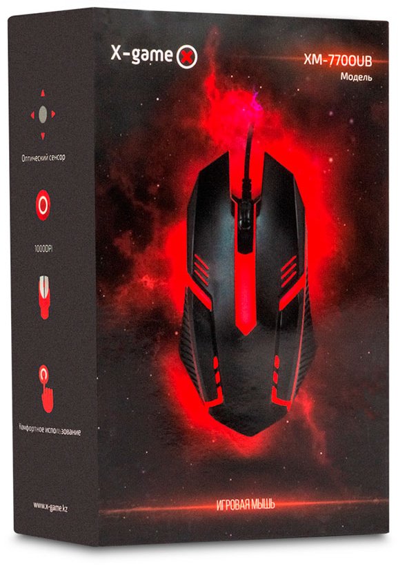 Мышь X-Game XM-770OUB черный