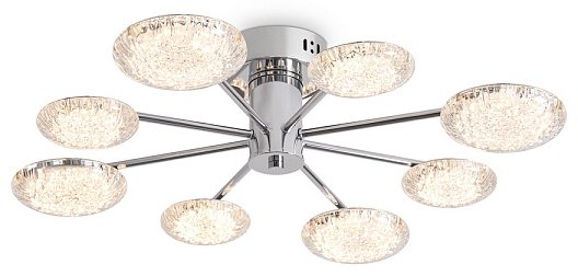 Люстра потолочная Freya LED, кол-во ламп: 8 шт купить,NaN