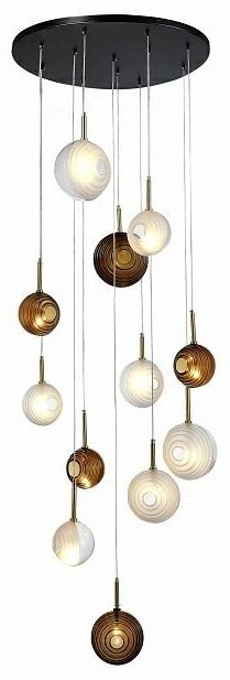Люстра подвесная ST Luce G9, кол-во ламп: 12 шт купить,NaN