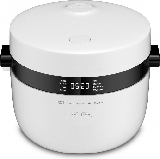 Мультиварка MAUNFELD MF-1623WH белый, черный купить,NaN
