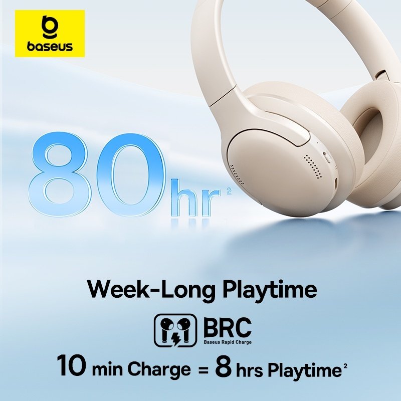 Наушники Baseus BH1 Lite белый