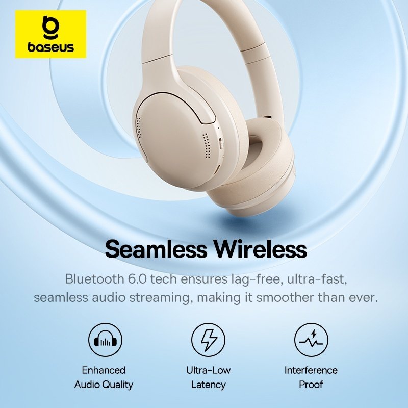 Наушники Baseus BH1 Lite белый