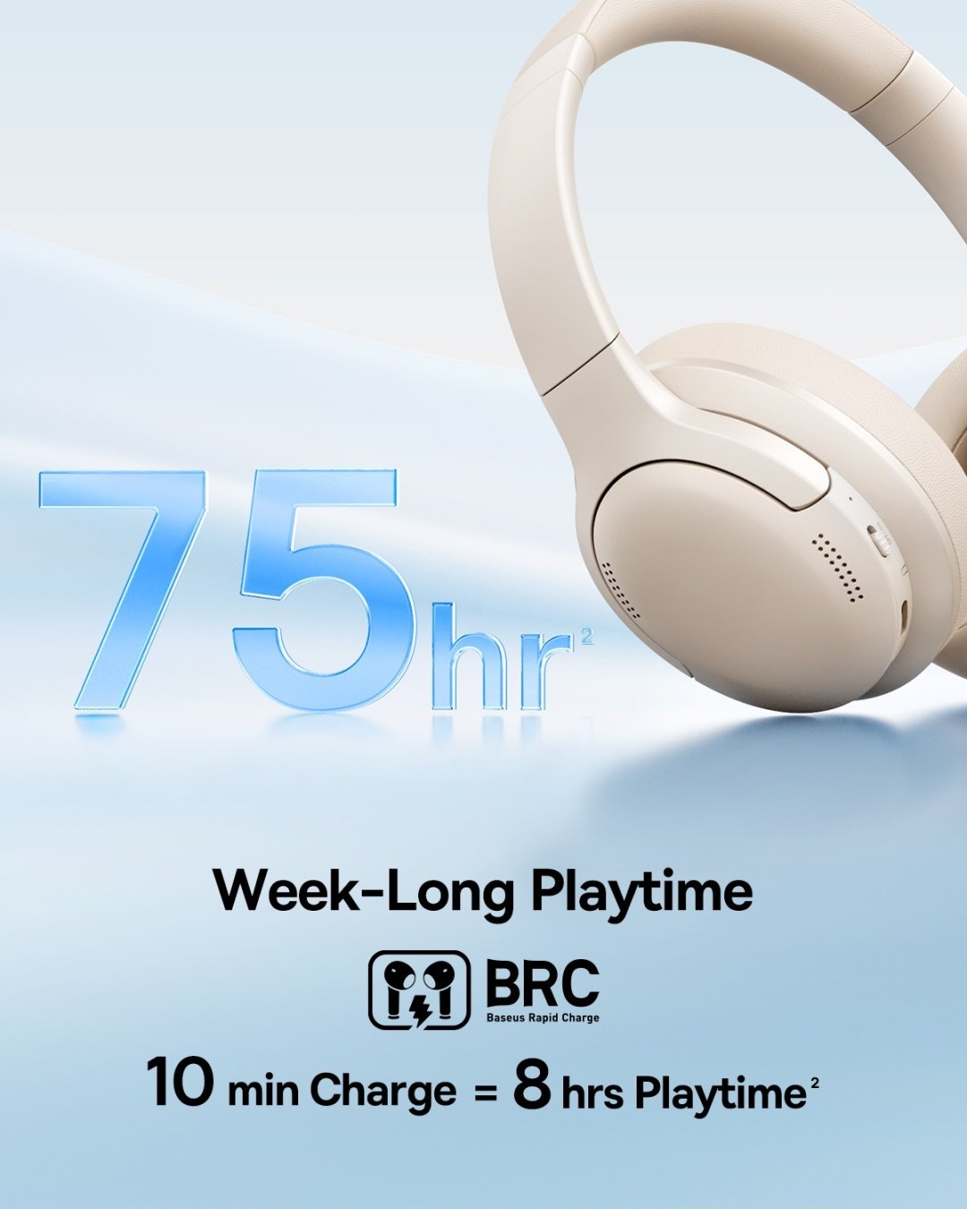 Наушники Baseus BH1 Lite белый - ForteMarket Наушники Baseus BH1 Lite белый купить,19632