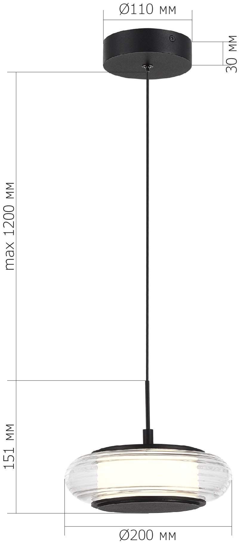 Люстра подвесная ST Luce LED, кол-во ламп: 1 шт купить,NaN