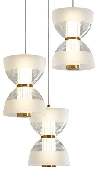Люстра подвесная Freya LED, кол-во ламп: 3 шт купить,NaN
