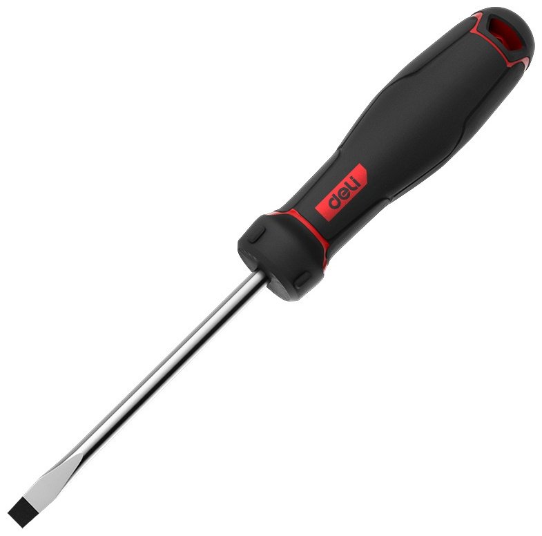 DELI отвертка DL3447 SL6х100 мм