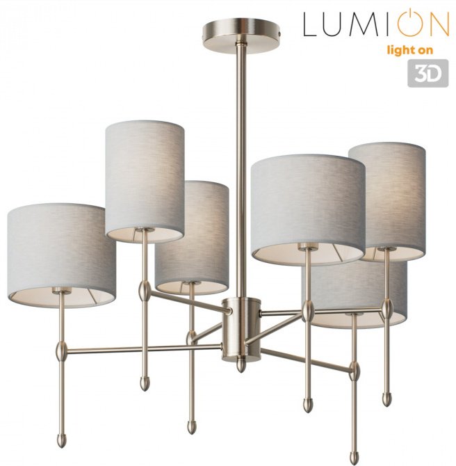 Люстра потолочная Lumion E14, кол-во ламп: 6 шт купить,NaN