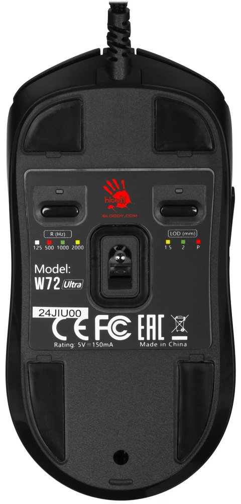 Мышь A4Tech W72 Ultra черный