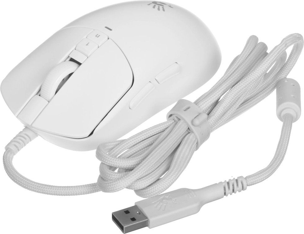 Мышь A4Tech W72 Ultra белый