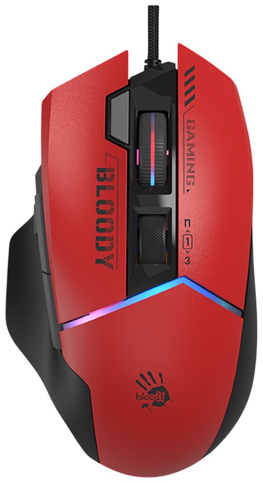 Мышь Bloody Bloody W95 Ultra красный