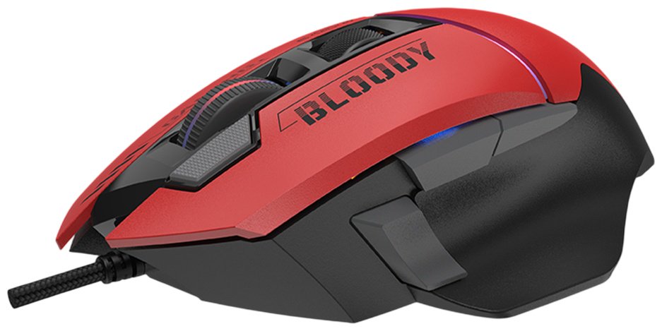Мышь Bloody Bloody W95 Ultra красный