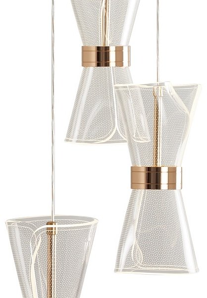 Люстра подвесная Freya LED, кол-во ламп: 6 шт купить,NaN